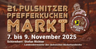 Pfefferkuchenmarkt 07.11. - 09.11.2025