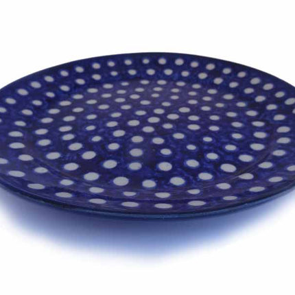 Keramik Abendbrotteller BlauWeiss
