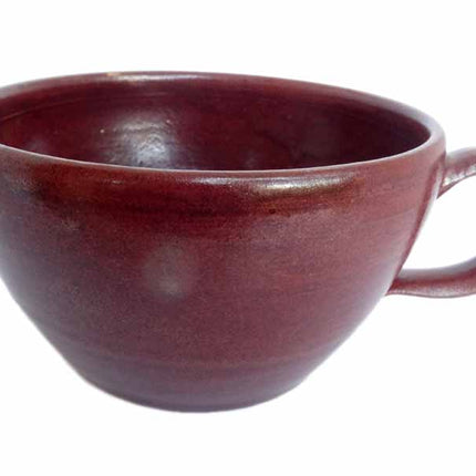 französische Kaffeetasse Braun