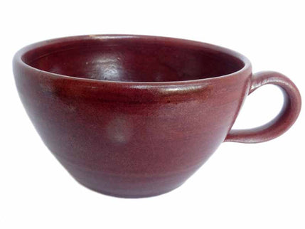 französische Kaffeetasse Braun