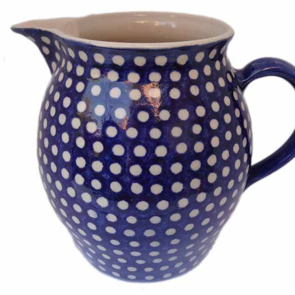 Keramik Milchkrug 3.000ml BlauWeiss