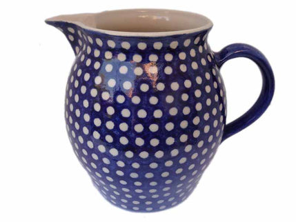 Keramik Milchkrug 3.000ml BlauWeiss