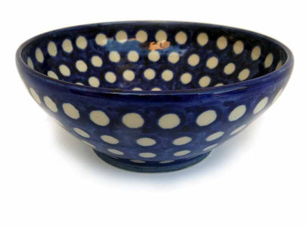 Keramik Müslischale BlauWeiss 15cm