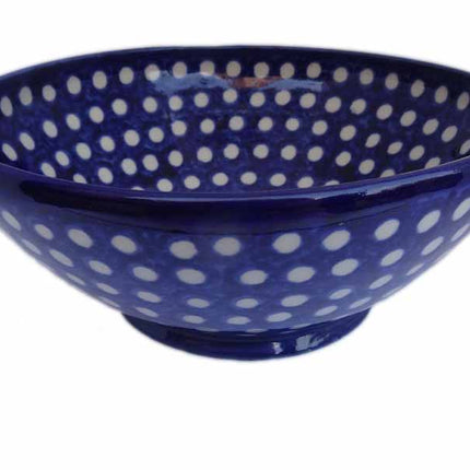 Keramik Schüssel gross BlauWeiss 23,5cm