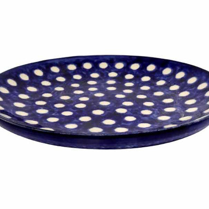Keramik Untertasse BlauWeiss